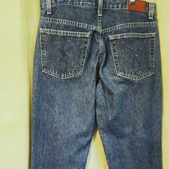 Calvin Klein Jeans Bootcut 100% Cotton Denim Jeans - Picture 13 of 14